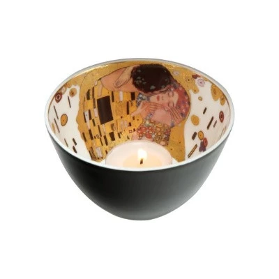 Klimt - Porcelán MÉCSES